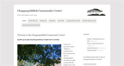 Desktop Screenshot of chappycommunitycenter.org